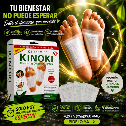 Parches Detox Premium para Pies- Elyture